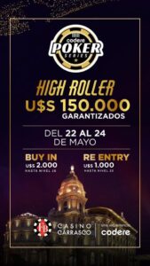 Con un MEGA SATELITE EN VIVO este Martes comienza el Codere Poker Series en Sofitel Montevideo IMG 4494
