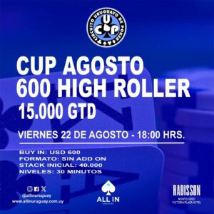 📣 SEMANA CUP: Arranca el evento más emblemático del poker uruguayo 🇺🇾♠️ a5342042 a9fb 4a3e 90ce 3e9924bb536c